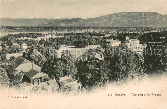 Geneve GE Vue prise de Pregny