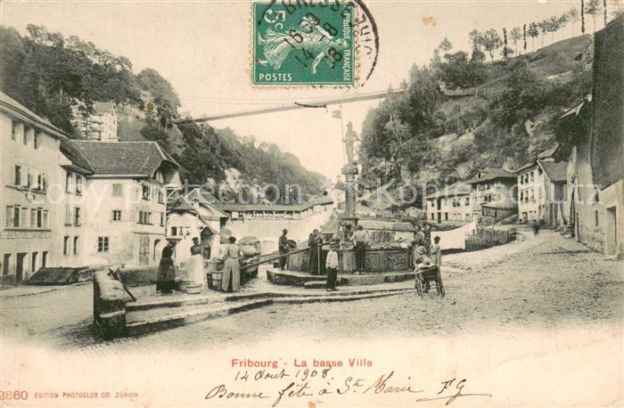 Fribourg FR La basse Ville