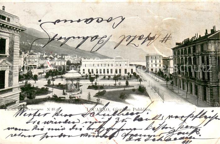 Locarno TI Giardino Pubblico