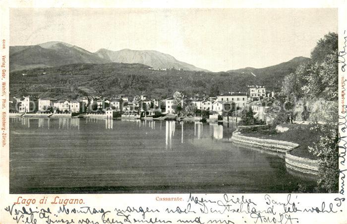 Cassarate Lugano TI Panorama