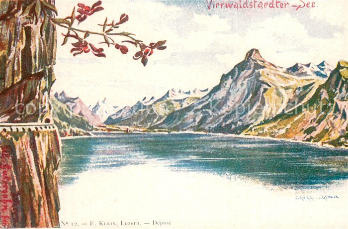 Vierwaldstaettersee Vierwaldstaedtersee SZ Panorama