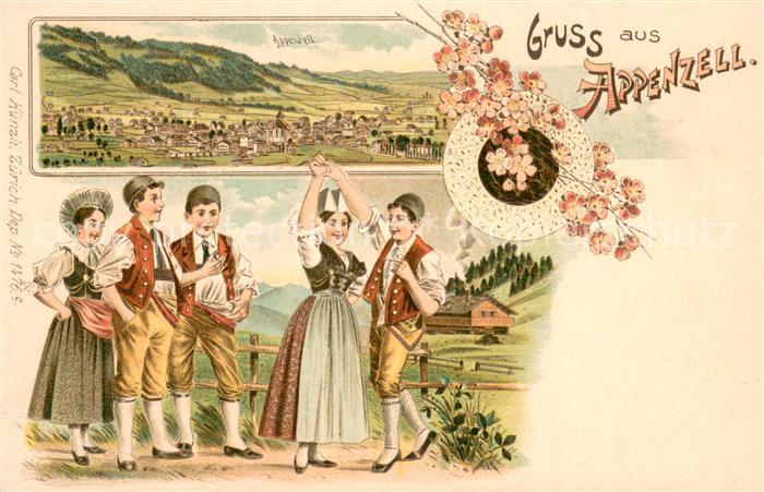 Appenzell IR Panorama Appenzeller Gruppe