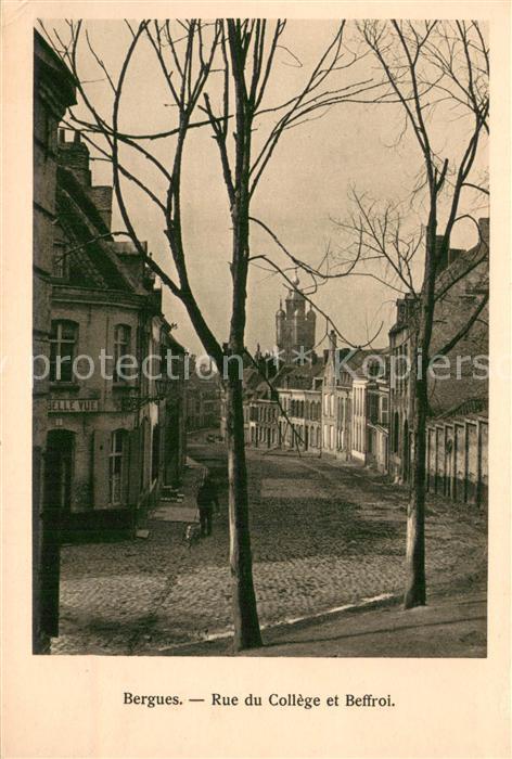 Bergues 59 Rue du College et Beffroi
