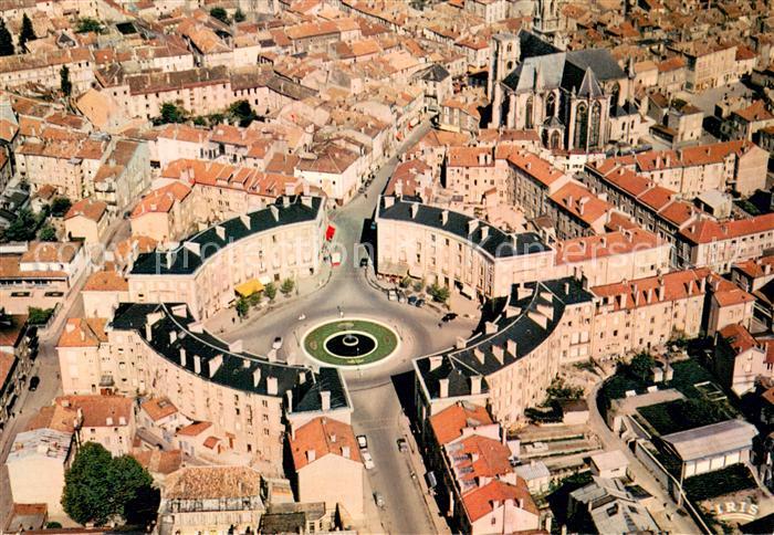Toul 54 Vue aerienne La Place des Trois Eveches
