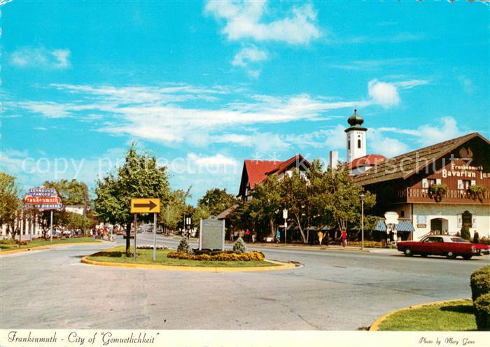 Frankenmuth Michigan City of Gemuetlichkeit Strassenpartie