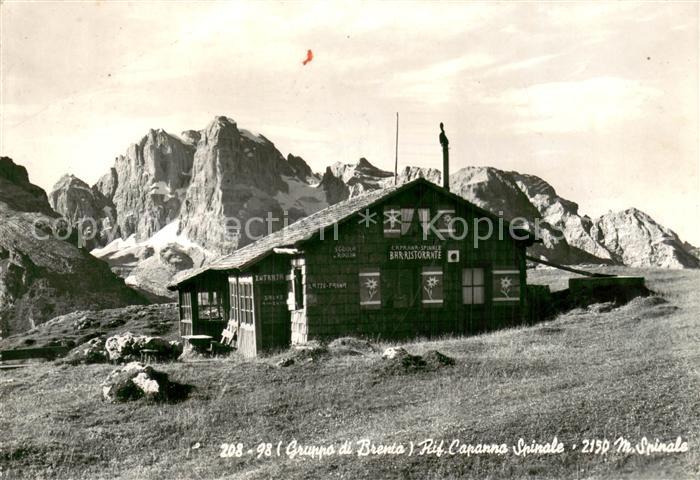 Gruppo di Brenta IT Rifugio Capanna Spinale