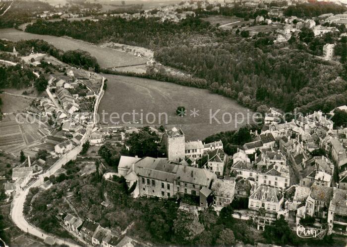 Chaumont 52 Vue aerienne de l’Ancien Chateau des Comtes de Champagne et Faubourg