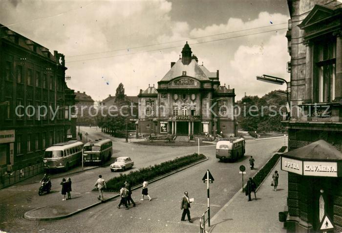 Most Bruex Czechia namesti B Smetany s Divadlem pracujicich