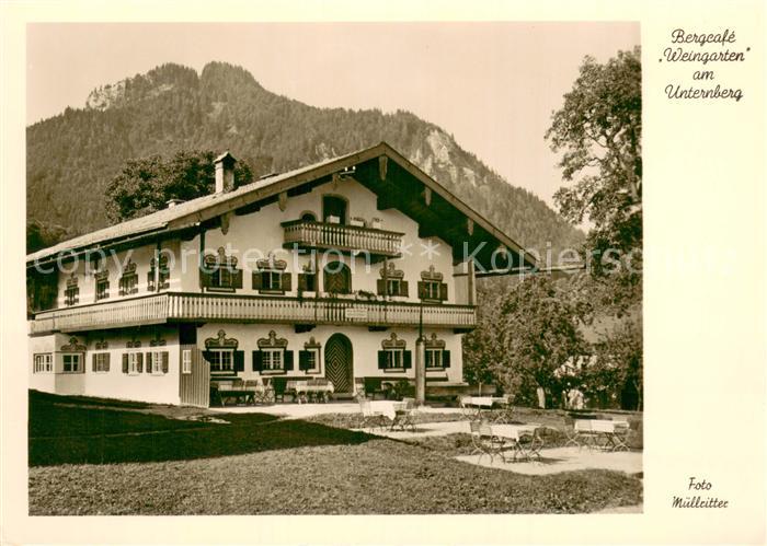 Ruhpolding Bayern Bergcafe Weingarten am Unterberg