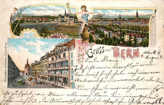 Bern BE Warenhaus Gebrueder Loeb Kirchenfeldbruecke