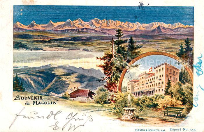 Macolin sur Bienne BE Teilansichten