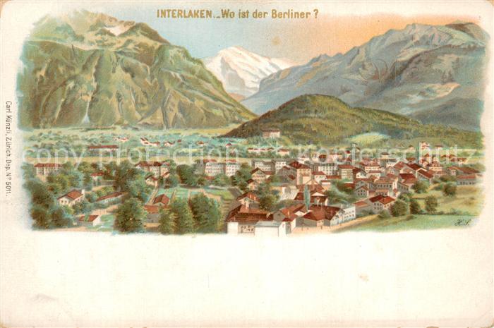 Interlaken BE Gesamtansicht