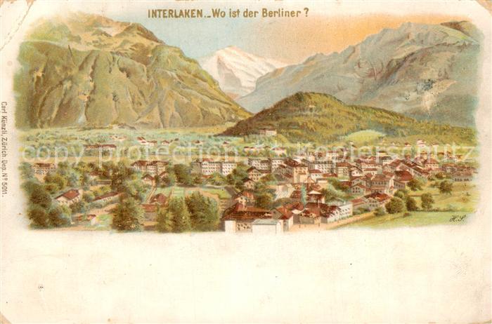 Interlaken BE Gesamtansicht