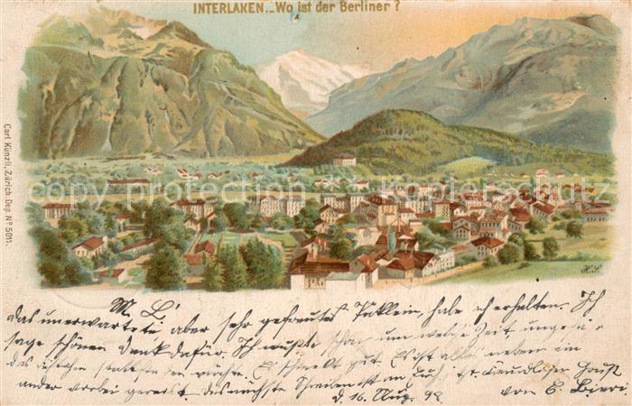 Interlaken BE Gesamtansicht
