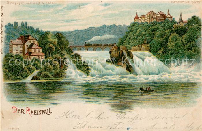 Rheinfall SH Der Rheinfall
