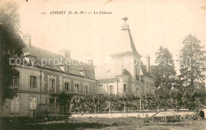 Chessy 77 Seine-et-Marne Le Chateau