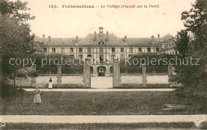 Fontainebleau 77 Seine et Marne Le College