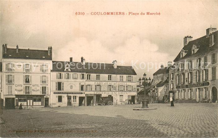 Coulommiers 77 Marktplatz