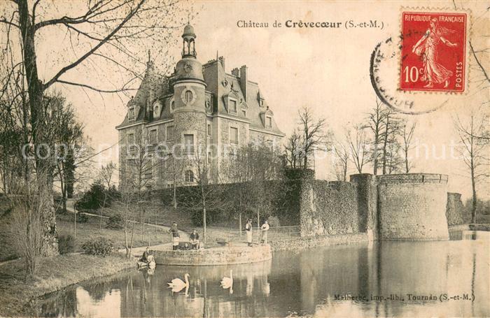 Crevecoeur 77-en-Brie Chateau