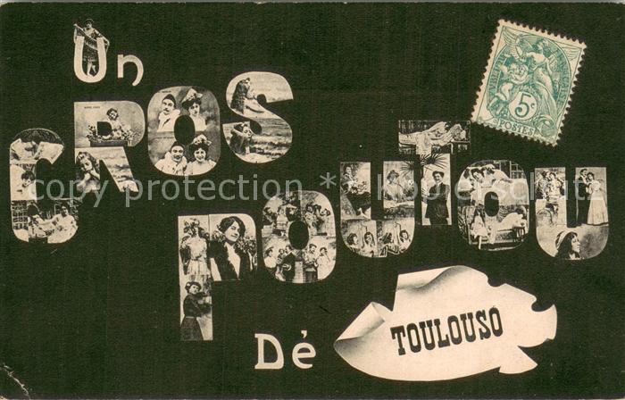 Toulouse 31 Grusskarte