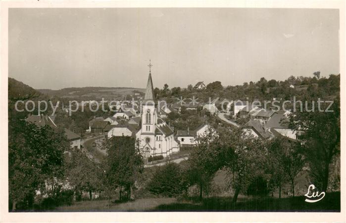 Abreschviller Moselle Gesamtansicht m. Kirche