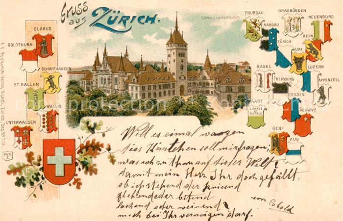 Zuerich ZH Schweizer Landesmuseum