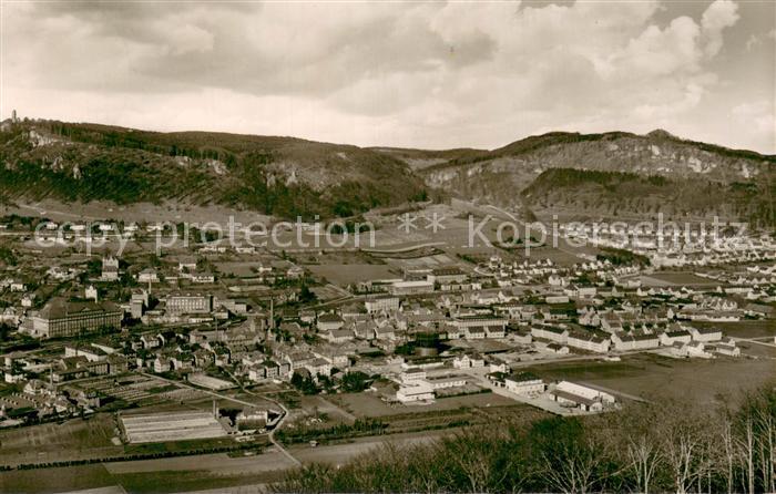 Ebingen Gesamtansicht m. Schlossberg