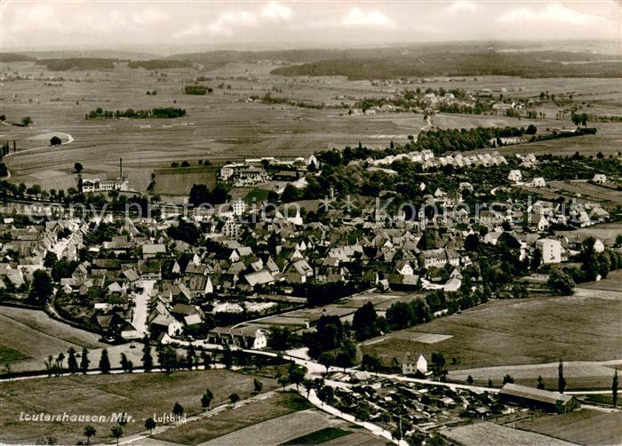 Leutershausen Mittelfranken Fliegeraufnahme