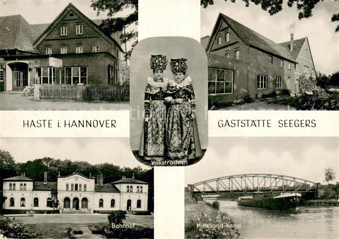 Wunstorf Gaststaette-Seegers Bahnhof Mittelland-Kanal