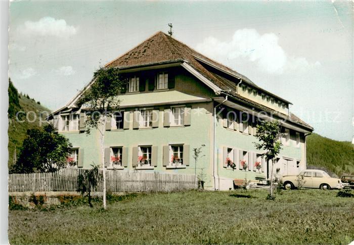 Menzenschwand Pension Kapferer Aussenansicht