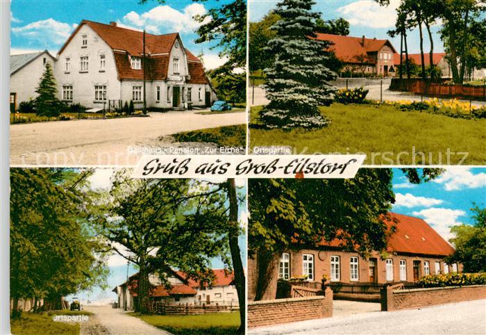 Gross Eilstorf Ortspartie Gasthaus Zur Eiche