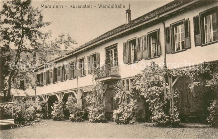 Mammern Kuranstalt Wandelhalle