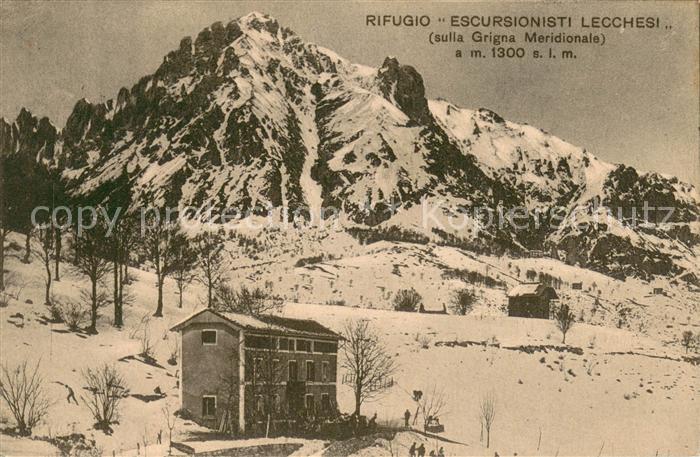 Grigna Meridionale 1300m Lomardia IT Rifugio Escursionisti Lecchesi
