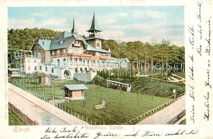 Zuerich ZH Hotel Restaurant Waldhaus Dolder