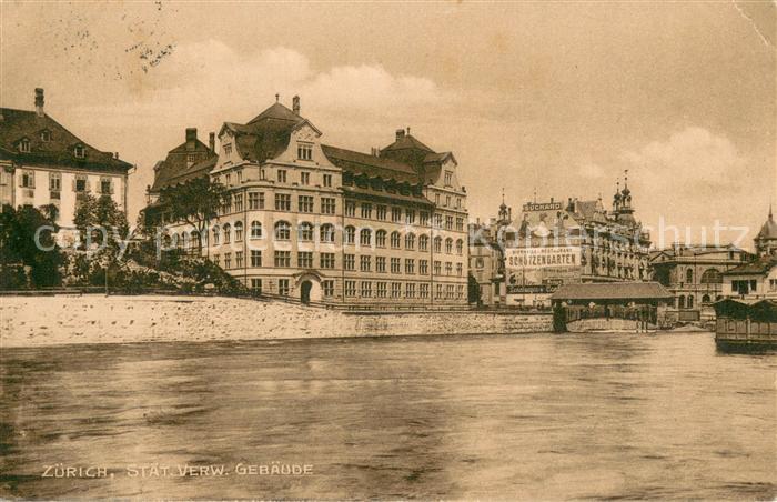 Zuerich ZH Staedt Verwaltungs Gebaeude