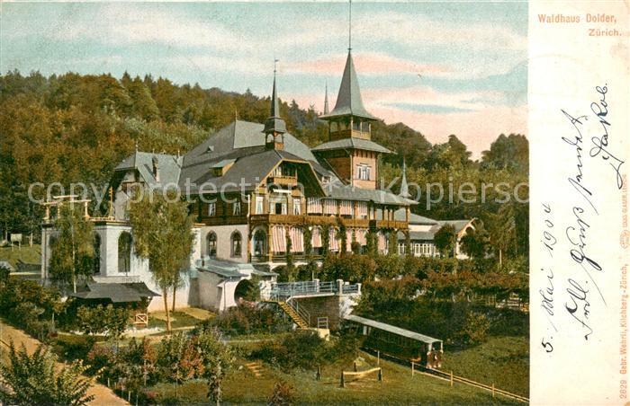 Zuerich ZH Waldhaus Dolder