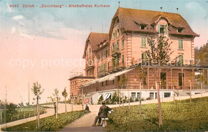 Zuerich ZH Alkoholfreies Kurhaus Zuerichberg