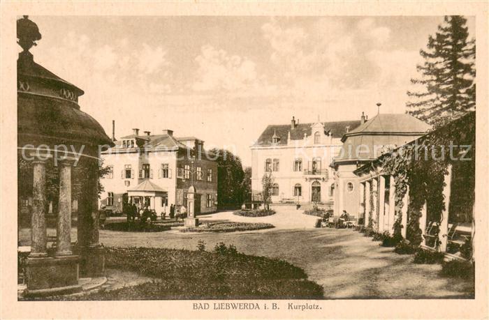 Bad Liebwerda Lazne Libverda CZ Kurplatz