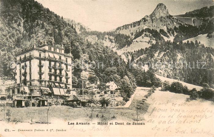 Les Avants Hotel et Dent de Jaman