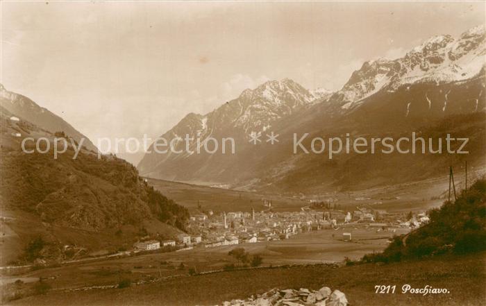 Poschiavo GR Panorama