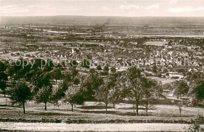 Haltingen Weil am Rhein BW Panorama