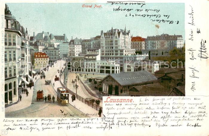 Lausanne VD Grand Pont