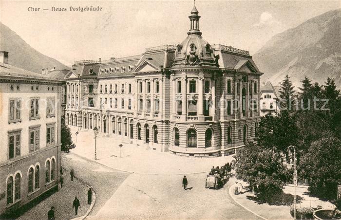 Chur GR Neues Postgebaeude