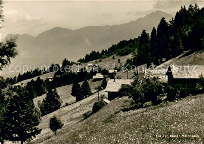 Ems Domat GR Auf der Emser Maiensaess