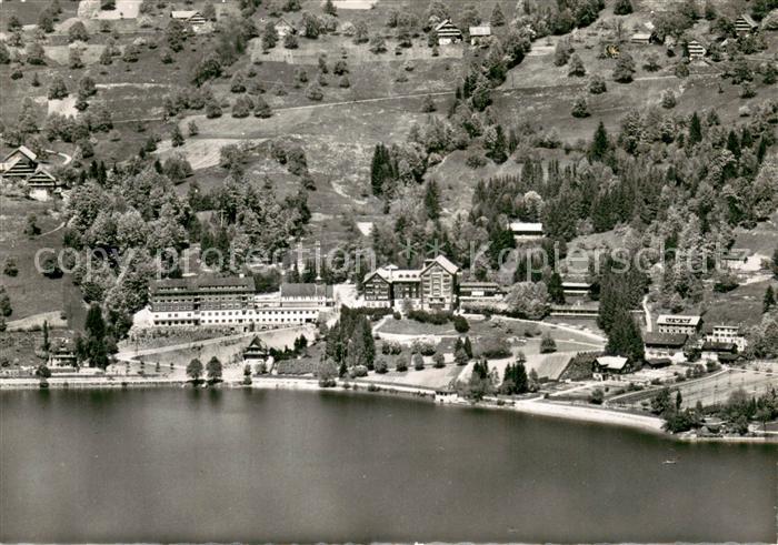 Oberaegeri Ober-Aegeri ZG Laendli Fliegeraufnahme