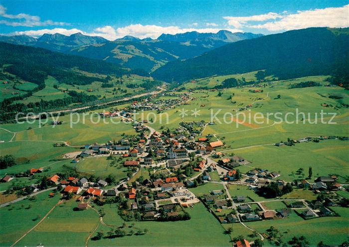 Plaffeien Plaffeyen FR Fliegeraufnahme