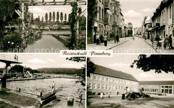 Pinneberg Einkaufsstrasse Rosenpark Schwimmbad