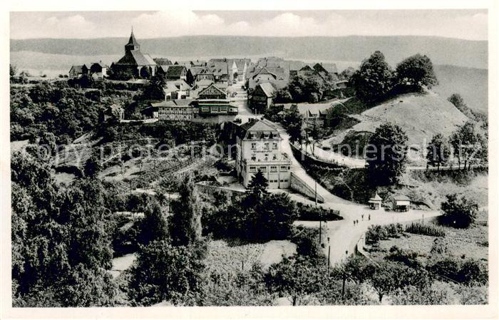 Waldeck  Edersee Gesamtansicht