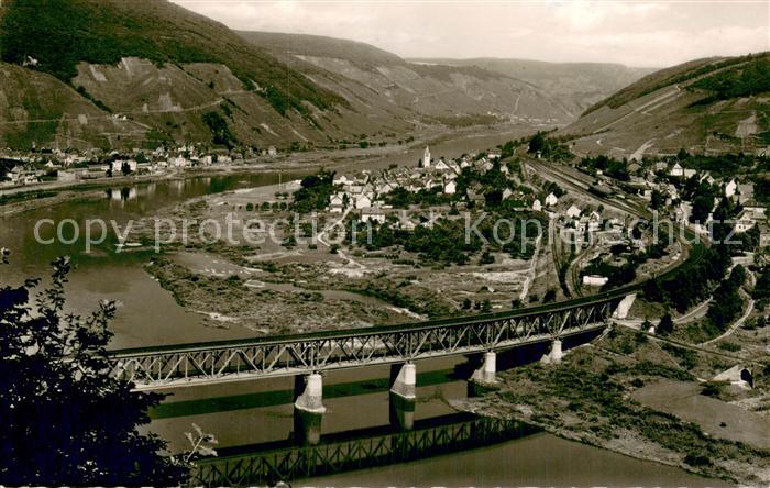 Alf Bullay Mosel Zugbruecke Mosel
