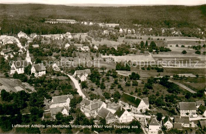 Althuette Wuerttemberg Fliegeraufnahme